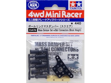 TAMIYA Mass damper block ball connectors MINI 4WD