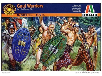 ITALERI GAULS WARRIORS 1:72