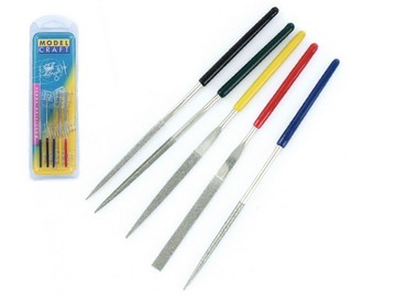 MODEL CRAFT 5 MINI DIAMOND FILE SET