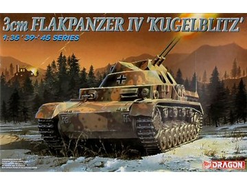 DRAGON 3 cm Flakpanzer IV Kugelblitz 1:35