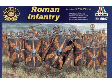 ITALERI CESAR'S WARS - ROMAN INFANTRY 1:72