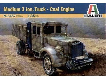 ITALERI Medium 3 ton. Truck - Coal Engine 1:35