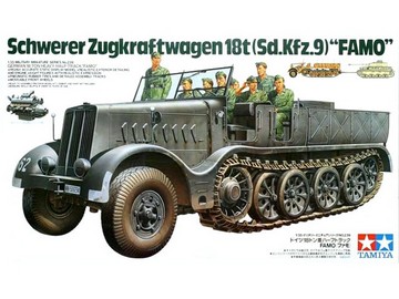 TAMIYA Schwerer Zugkraftwagen 18t (Sd.Kfz.9) Famo 1:35